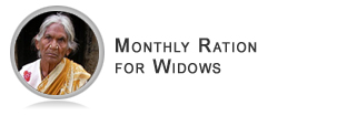 Monthly ration for Widows